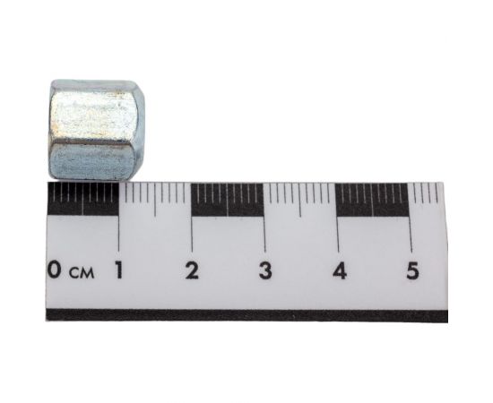 Гайка Море-Метизов DIN 6330 класс прочности 10, М8, цинк, 10 шт. GAYKA6330CM810M – изображение 4