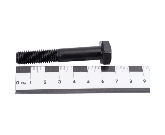 Болт Море-Метизов DIN 931 класс прочности 12.9, оксид, M10x60 мм, 10 шт. BOLT931106010M – изображение 2