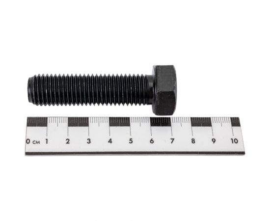 Болт Море-Метизов DIN 933 класс прочности 12.9, оксид, M16x60 мм, 10 шт. BOLT933166010M – изображение 2