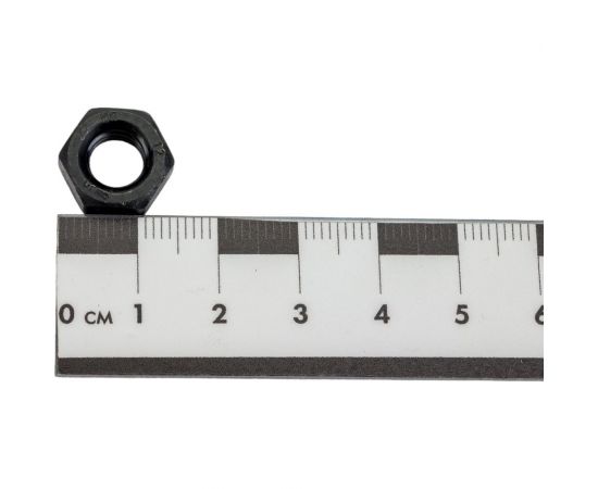 Гайка Море-Метизов DIN 934, класс прочности 12, оксид, M8, 50 шт. GAYKA934M850M – изображение 2