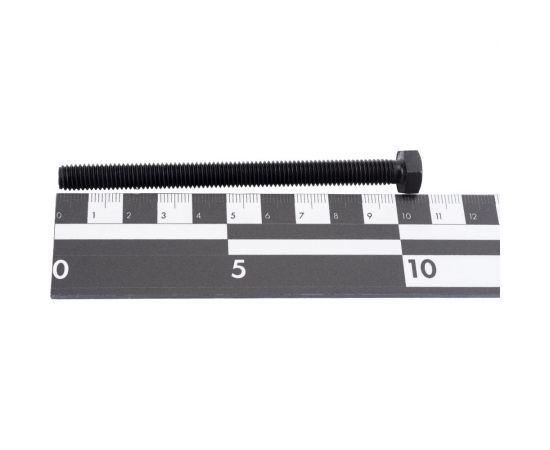 Болт Море-Метизов DIN 933 класс прочности 12.9, оксид, M8x100 мм, 10 шт. BOLT933810010M – изображение 3