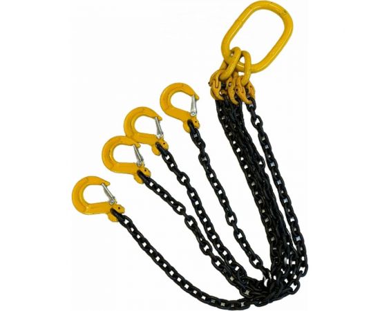 Цепной четырехветвевой строп ТРАСТ 4СЦ 6,7 т, 4000 мм, 8 класс 4687201915638 – изображение 2