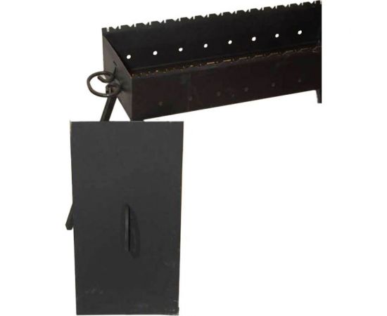 Складной мангал SevenBerg мс800 сталь 3 мм, с крышкой 4687202999729 – изображение 2