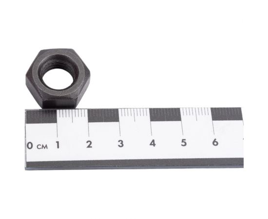 Гайка Море-Метизов DIN 934, класс прочности 12, оксид, M12, 50 шт. GAYKA934M1250M – изображение 3