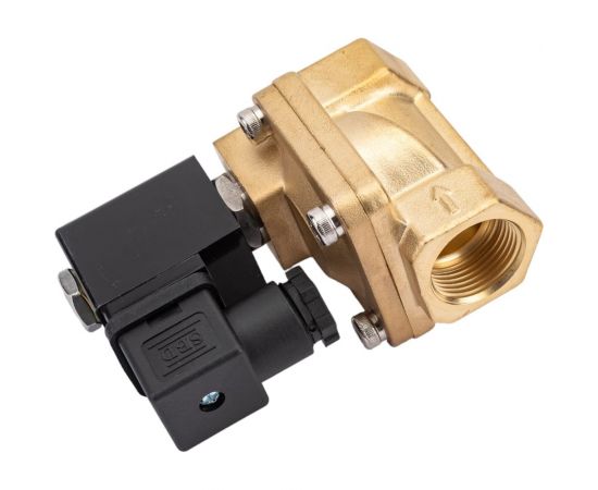 Электромагнитный клапан DN.ru двухходовый VS2W-400V-PU-NC Ду20 Ру10 20в D130-01492 – изображение 2