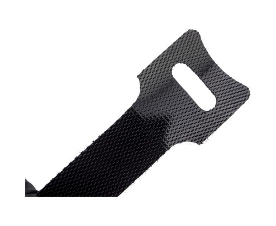 Стяжка-липучка NIKOMAX с мягкой пряжкой, 240x16 мм, черная, 10 шт. NMC-CTV240-16-SB-BK-10 – изображение 6