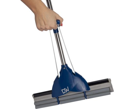 Швабра DSV profi с отжимом, ПВА, 38 см DS-10109 – изображение 3