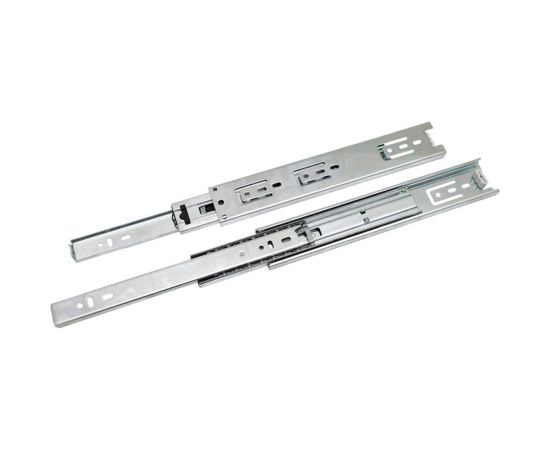 Направляющая шариковая Trodos 1042 полного выдвижения, без доводчика, L500 мм, Н42 мм 310040 