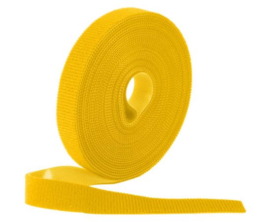 Лента-липучка Comfix 5м х 16мм (упак: 1 шт / 1 цвет / желтый) HLT-5K16-RP00010 