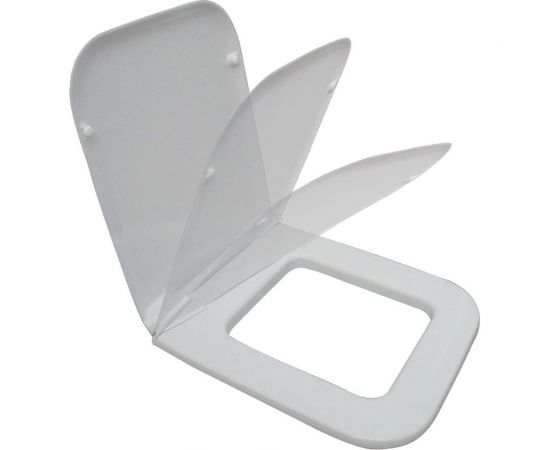 Сиденье унитаза Cielo SHUI с плавным опусканием, цвет gloss white CPVSHCOTF 