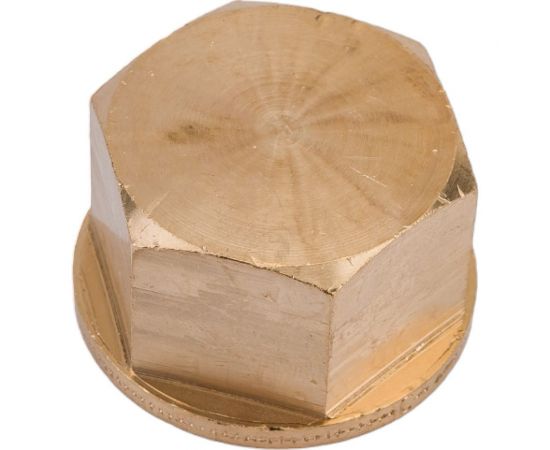 Заглушка Viega В, 3/4"", бронза RX, с многогранником 266653 
