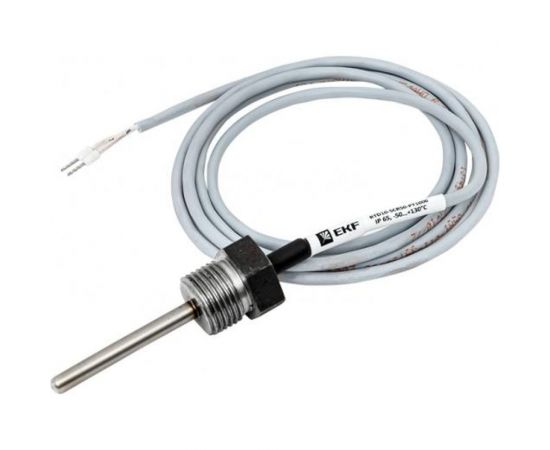 Погружной кабельный датчик температуры жидкости EKF 80 мм RTD10-SCR80-PT100 