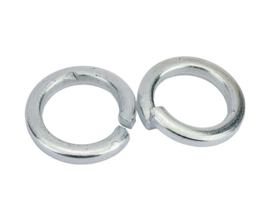 Гроверная шайба крепежная техника DIN 127, М18 цинк, пакет 100 шт. 493316 БК 