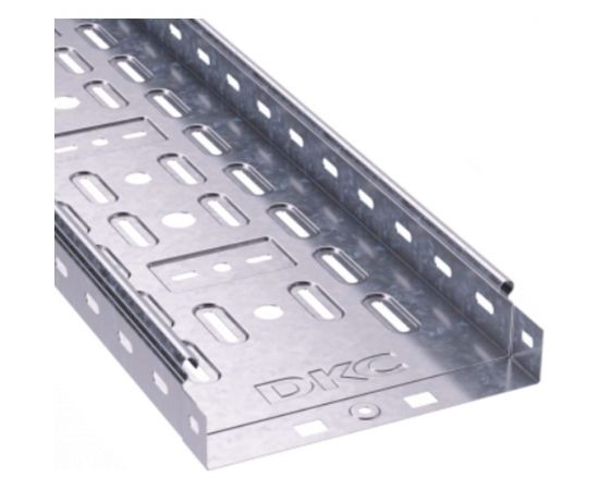 Перфорированный лоток DKC 200х50 L3000, цинк-ламельный 35264ZL 