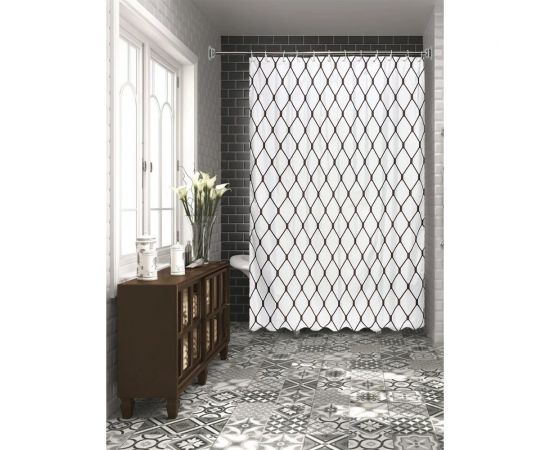 Штора для ванной комнаты Bath Plus 180х180 NET Сетка ch14107/1 