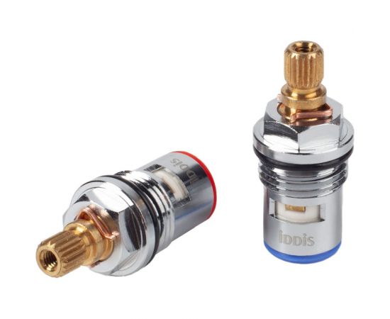 Кран-буксы IDDIS разнонаправленные, керамика, 90, 20 зубцов, M18x1.5, h=44 мм, 2 шт 998CR440SM-S 