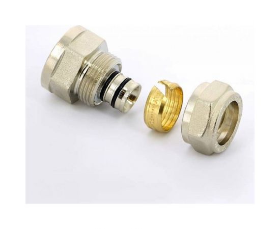 Муфта обжим Tiemme В 32х1, никелированная 1600039 – изображение 2