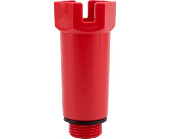 Заглушка RTP длинная, 1/2, пластик, красная 30375 – изображение 2