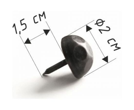 Декоративный гвоздь Covali плюшка HC-222 – изображение 2