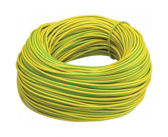 Провод ПуГВнг(А)-LS Камкабель 1x6 мм З-Ж 100 м ГОСТ 221/Р12VШ1U0К000100М – изображение 2