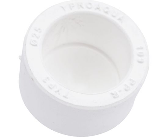 Заглушка PRO AQUA PP-R Белая d-25 мм PA15010Pb – изображение 2