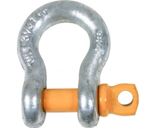 Омегообразная грузовая скоба Центр грузоподъемного оборудования DIN 831, без гайки, Q=3,25 т 4687203388027 – изображение 2