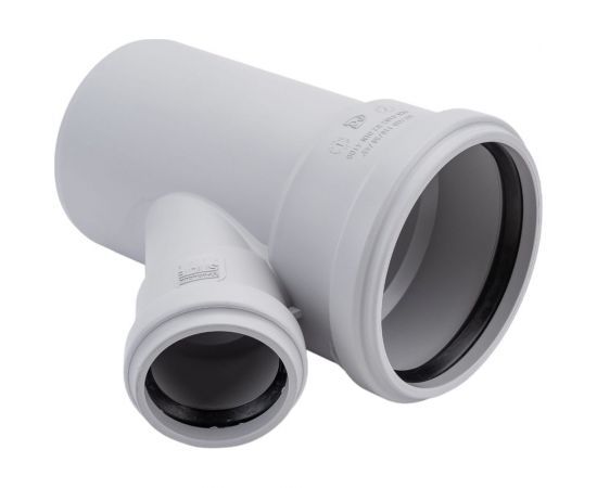 Тройник STOUT канализационный бесшумный d 110x58/45 RG00921GB86K0J – изображение 3