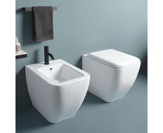 Сиденье унитаза Cielo SHUI с плавным опусканием, цвет gloss white CPVSHCOTF – изображение 3