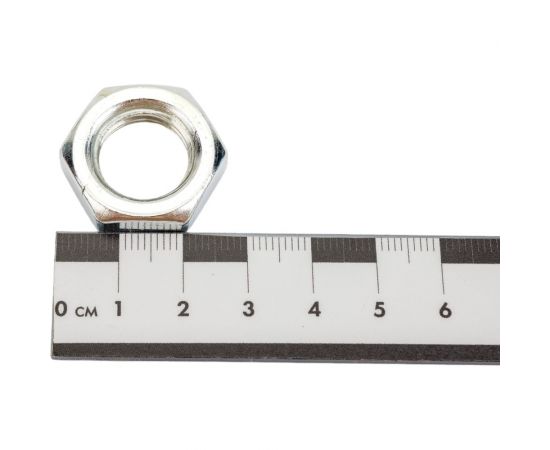 Гайка Море-Метизов DIN 439, класс прочности 6, цинк, М16, 25 шт. GAYKA439CM1625M – изображение 3