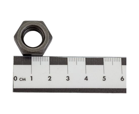 Гайка Море-Метизов DIN 934, класс прочности 12, оксид, M12, 10 шт. GAYKA934M1210M – изображение 3