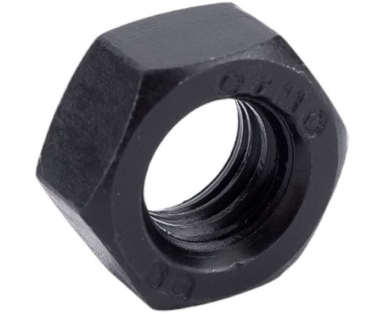 Гайка Море-Метизов DIN 934, класс прочности 12, оксид, M10, 50 шт. GAYKA934M1050M – изображение 3