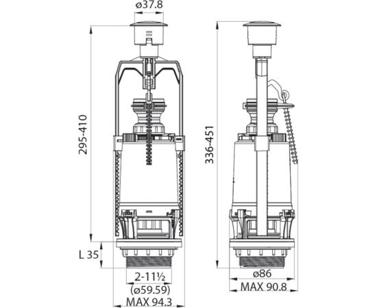 Выпускной одноуровневый клапан IDDIS F012400-0008 – изображение 3