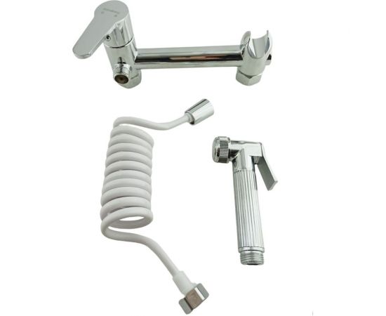 Смеситель для биде Rainsberg с гигиеническим душем черный матовый RH515 – изображение 3