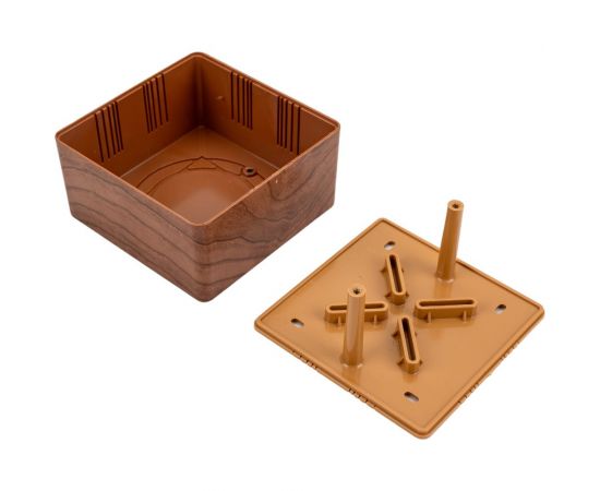 Универсальная коробка для кабель каналов Рувинил Тусо 85x85x42 мм 65015-08М – изображение 4