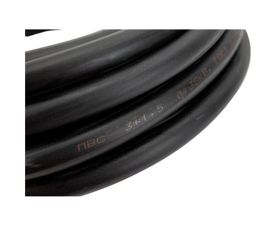 Провод ПВС АЛЬФАКАБЕЛЬ 3х1,5 мм черный ГОСТ 5 м 05145 – изображение 4