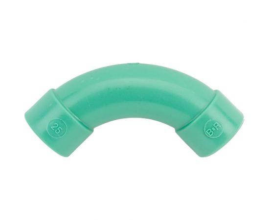 Плавнозагнутый угол Banninger полипропиленовый, зеленый, 90 гр x 25 мм 7421070911 – изображение 3