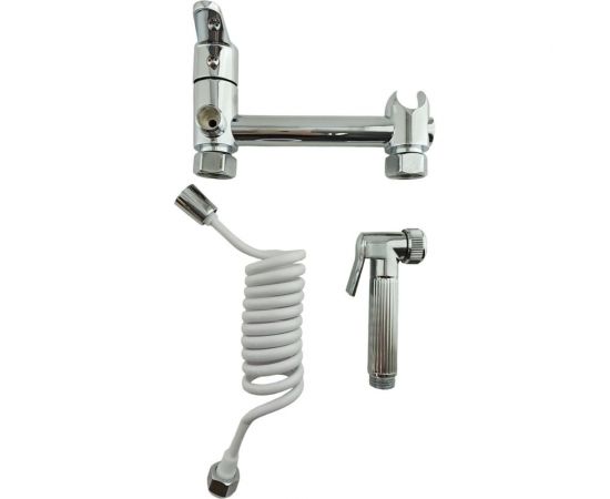 Смеситель для биде Rainsberg с гигиеническим душем черный матовый RH515 – изображение 4