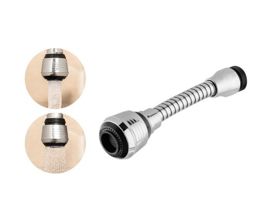 Универсальный аэратор Рыжий кот 2 режима, гибкий шланг 103665 – изображение 4