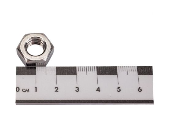 Гайка Мир крепежа DIN 934, М10 А2 (100 шт) Т0000003726 – изображение 3