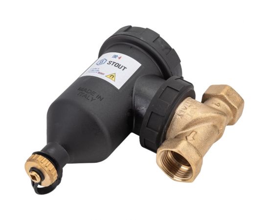 Шламоотделитель с магнитом и циклонным фильтром STOUT Sfw-0073-000025 1" вн RG0091HNTRM2AT – изображение 4