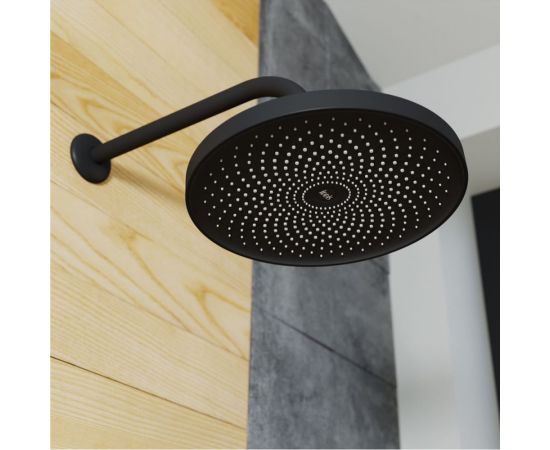 Душевая насадка IDDIS SpaHome верхняя, круглая, черная SPA26BPi64 – изображение 4