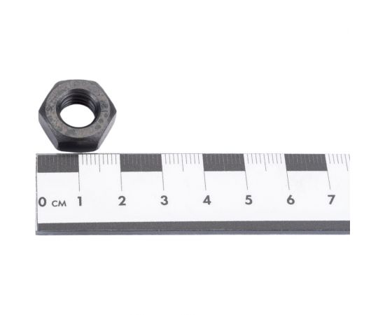 Гайка Море-Метизов DIN 934, класс прочности 12, оксид, M10, 10 шт. GAYKA934M1010M – изображение 5