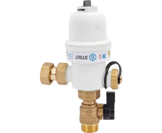 Фильтр-шламоотделитель с магнитом для настенных котлов STOUT Sfw-0072-000020 3/4" нр-3/4" нг-3/4" нр RG0091HNTRLO2S – изображение 5