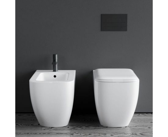 Сиденье унитаза Cielo SHUI с плавным опусканием, цвет gloss white CPVSHCOTF – изображение 5