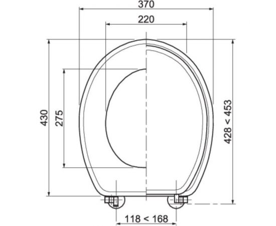 Сиденье для унитаза Wirquin натуральное дерево, крепления нержавеющие AB00610 – изображение 6