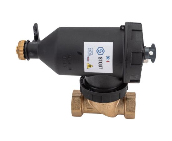 Шламоотделитель с магнитом и циклонным фильтром STOUT Sfw-0073-000025 1" вн RG0091HNTRM2AT – изображение 6