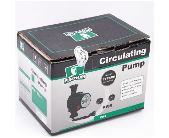 Циркуляционный насос PUMPMAN трехскоростной PRS25/6 (180mm) – изображение 8