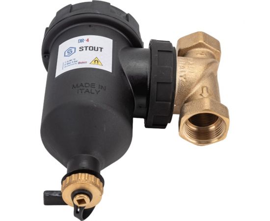 Шламоотделитель с магнитом и циклонным фильтром STOUT Sfw-0073-000025 1" вн RG0091HNTRM2AT – изображение 8