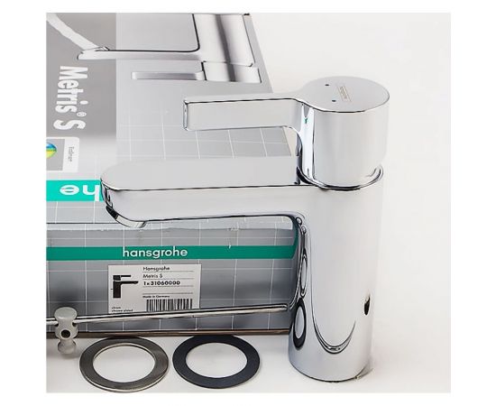 Смеситель для раковины HANSGROHE 31060000 Metris S 00000008138 – изображение 10