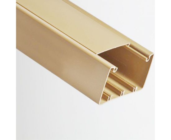 Кабель канал Рувинил 100x60x2000 мм бежевый РКК-100х60-БЖ 